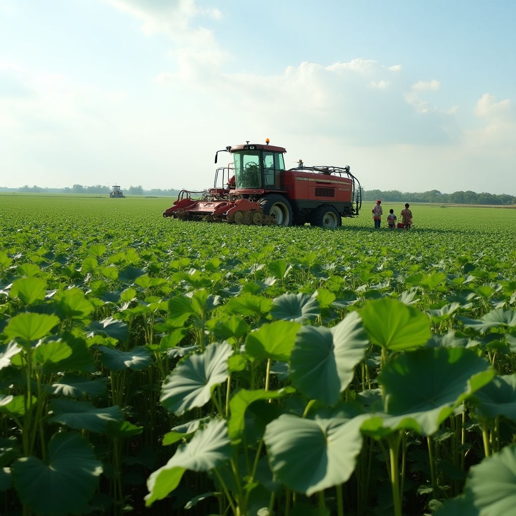 Campos de soja en Paraguay